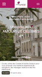 Mobile Screenshot of hotelmontmartremonamour.com